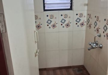 Bathroom in 2 BHK Apartment at Magarpatta City Cosmos, Kharadi Bypass Road – for Rent