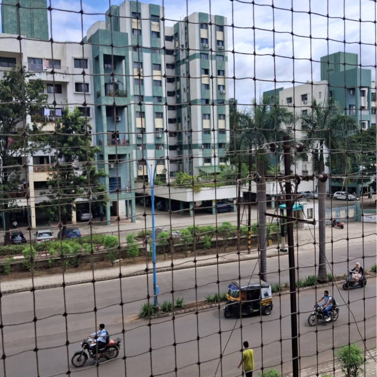 Balcony, magarpatta-city-cosmos 2 Bedroom 750 Sq.Ft. Apartment In Kharadi Bypass Road Pune 9336437