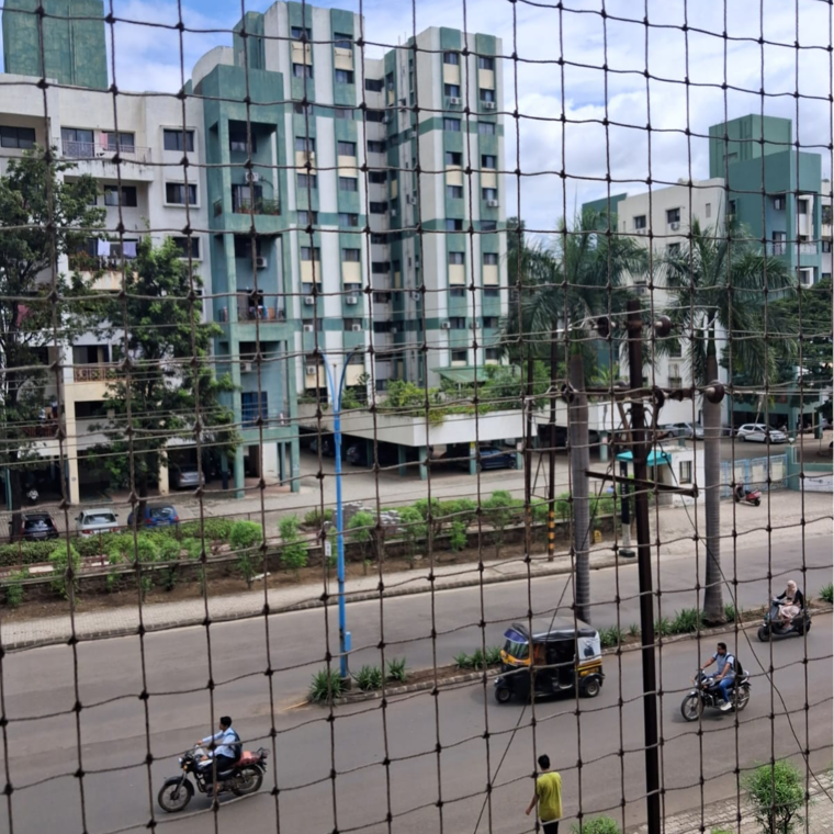 Balcony, magarpatta-city-cosmos 2 Bedroom 750 Sq.Ft. Apartment In Kharadi Bypass Road Pune 9336437