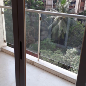 Balcony in 4 BHK Apartment at Jaycee Bhagtani Krishaang, Powai – for Rent