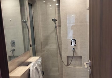 Bathroom in 1 BHK Apartment at Hiranandani Highland, Powai – for Rent
