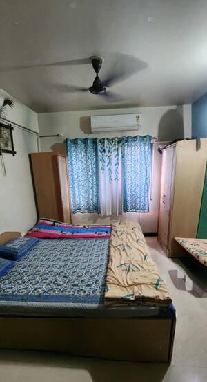 Bedroom in 2 BHK Apartment at Sarita Sangam Apartment, Kasarwadi – for Sale
