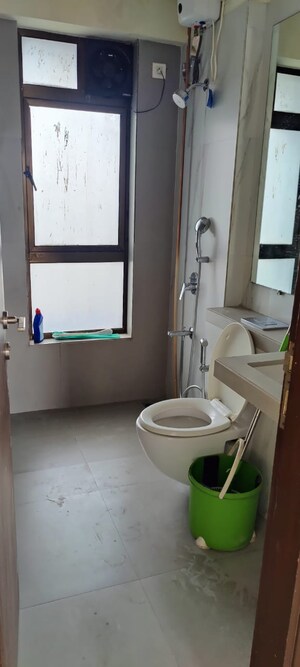 Bathroom in 3 BHK Apartment at The Wadhwa Atmosphere, Mulund West – for Rent