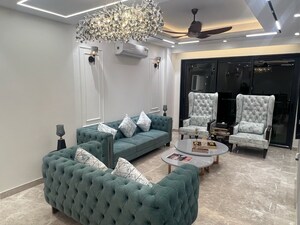 Living Room in 4 BHK Builder Floor at Adani Samsara, Sector 60 – for Sale