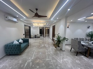 Living Room in 4 BHK Builder Floor at Adani Samsara, Sector 60 – for Sale