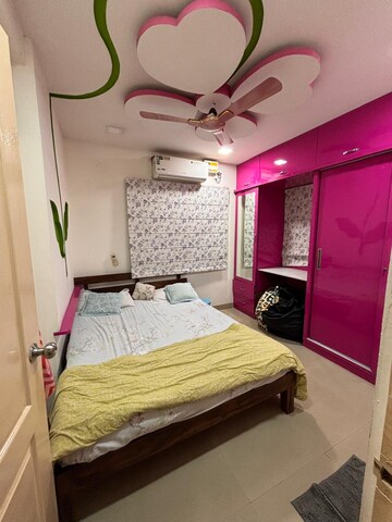 Bedroom in 3 BHK Apartment at Prajay Megapolis, Kukatpally – for Rent