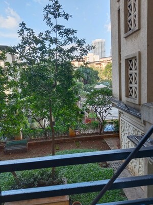 Balcony in 2.5 BHK Apartment at Hiranandani Paloma, Ghodbunder Road – for Rent