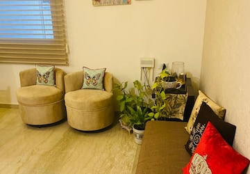 Living Room in 3 BHK Apartment at Prateek Edifice, Sector 107 – for Rent