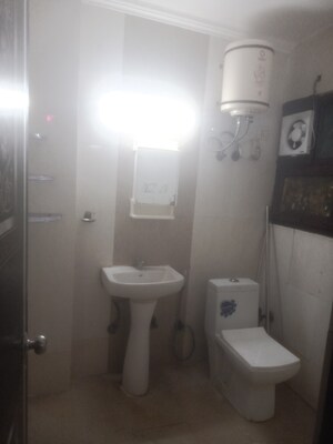 Bathroom in 2 BHK Builder Floor at Vasant Kunj Enclave – for Rent