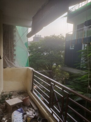 Balcony in 2 BHK Builder Floor at Vasant Kunj Enclave – for Rent