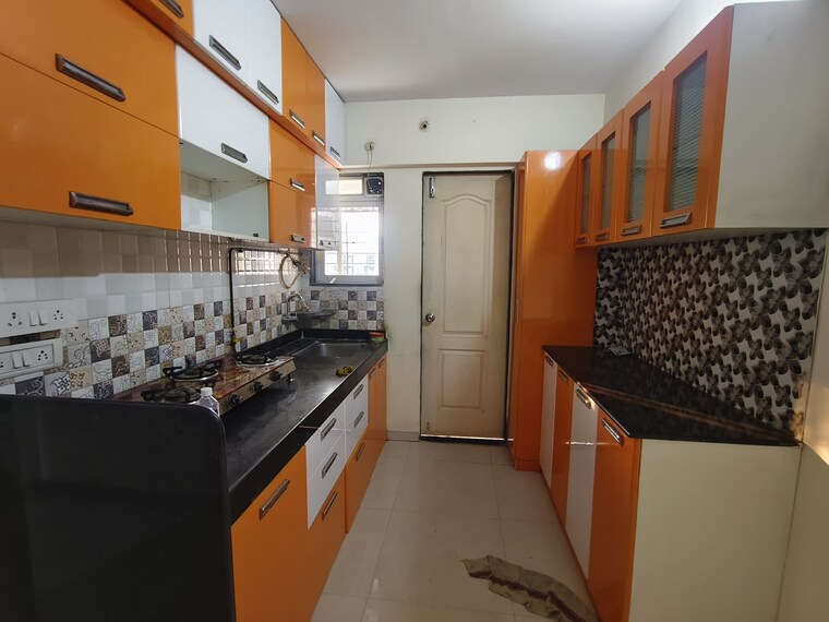 Kitchen, cosmos-enclave 1 Bedroom 650 Sq.Ft. Apartment In Kasarvadavali Thane 9336517