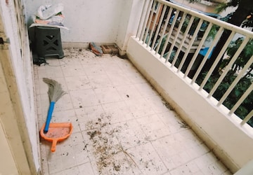 Balcony in 1 BHK Apartment at Oakwood County Apartment, Dhayari – for Sale