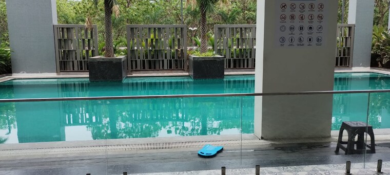 Swimming Pool, frontline-seven 3 Bedroom 1935 Sq.Ft. Apartment In Kokapet Hyderabad 9336571