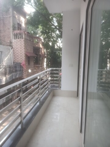 Balcony in 3 BHK Builder Floor at Vasant Kunj Enclave – for Rent
