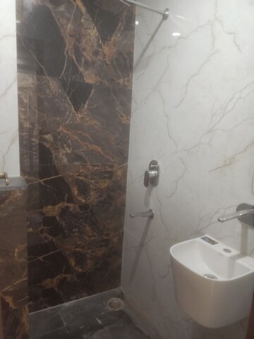 Bathroom in 3 BHK Builder Floor at Vasant Kunj Enclave – for Rent