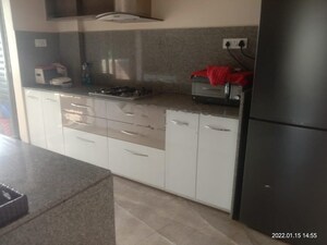 Kitchen in 3 BHK Apartment at Pride Valencia, Baner – for Rent