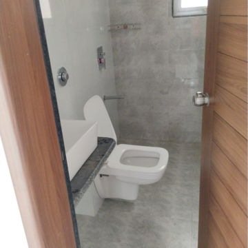 Bathroom in 2 BHK Apartment at Linux Bonheur, Bhagwan Nagar – for Rent