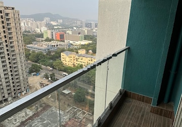 Balcony in 2 BHK Apartment at Megapolis Serenity, Hinjewadi – for Rent