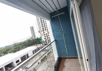 Balcony in 2 BHK Apartment at Megapolis Serenity, Hinjewadi – for Rent