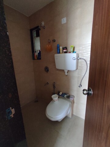 Bathroom in 1 BHK Apartment at JVM Aroma, Kasarvadavali – for Rent
