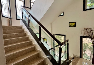 Staircase in 4 BHK Villa at Rajvilas Hawa Mahal Chs, Manpada – for Rent
