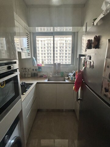 Balcony in 1 BHK Apartment at Hiranandani Regent Hill, Powai – for Rent