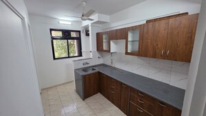 Kitchen in 3 BHK Apartment at Hiranandani Estate, Ghodbunder Road – for Rent