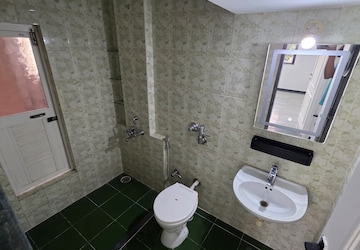 Bathroom in 3 BHK Apartment at Hiranandani Estate, Ghodbunder Road – for Rent