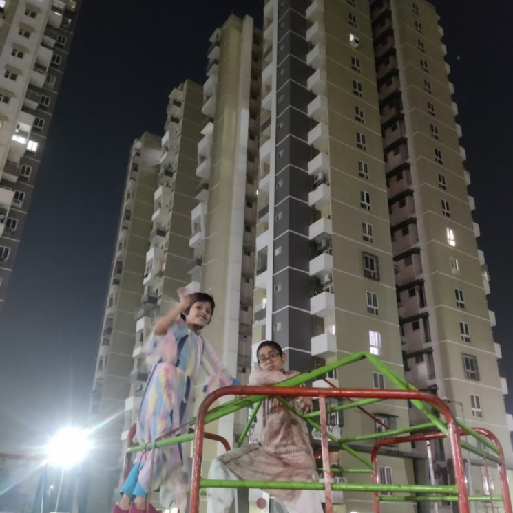 Exterior View, upavp-ganga-yamuna-and-hindon-enclave 2.5 Bedroom 1280 Sq.Ft. Apartment In Siddharth Vihar Ghaziabad 9336890