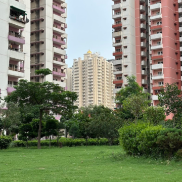 2.5 BHK Apartment – Exterior View View at UPAVP Ganga Yamuna And Hindon Enclave, Siddharth Vihar - for Rent