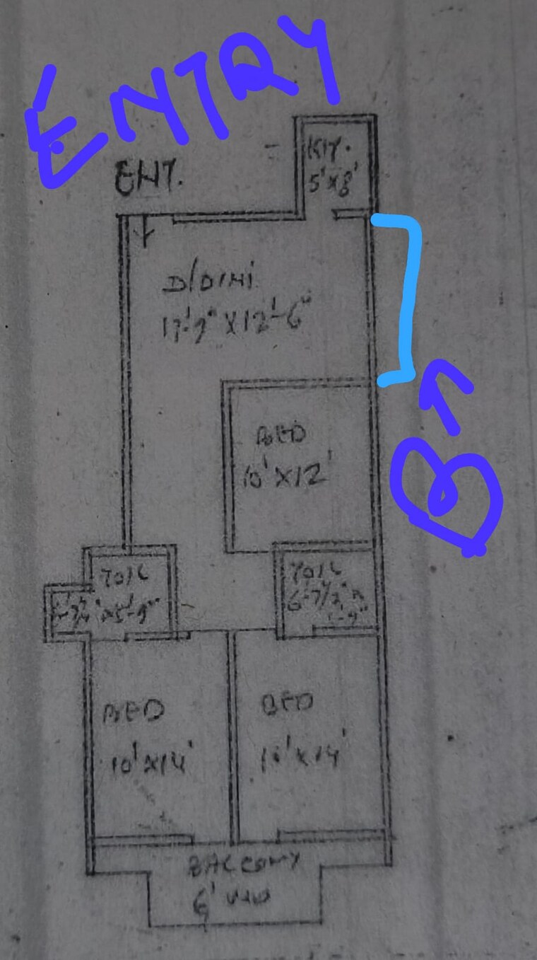 Map Location, nai basti 3 Bedroom 1750 Sq.Ft. Builder Floor In Nai Basti Ghaziabad 9337084