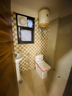 Bathroom in 3 BHK Apartment at Chattarpur – for Sale