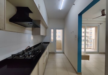 Building Lobby in 2.5 BHK Apartment at Bhartiya Nikoo Homes, Thanisandra Main Road – for Rent