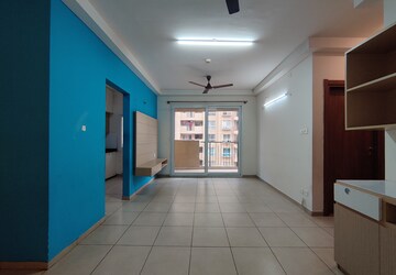 Building Lobby in 2.5 BHK Apartment at Bhartiya Nikoo Homes, Thanisandra Main Road – for Rent