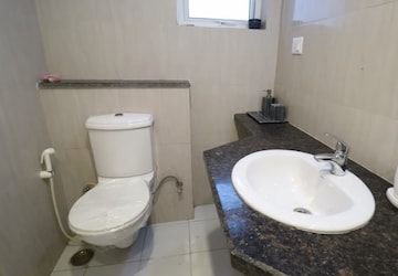 Bathroom in 3 BHK Apartment at Ansal Height 86, Sector 86 – for Rent