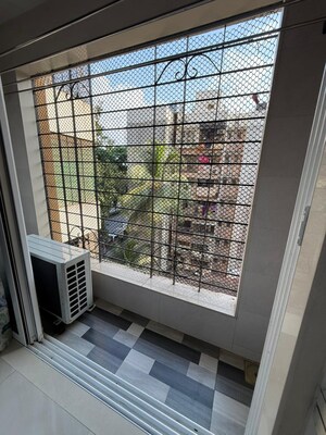 Balcony in 2 BHK Apartment at Radhe Govind Apartment, Borivali East – for Rent