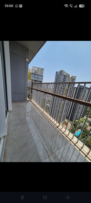 Balcony in 3 BHK Apartment at Tata Serein, Pokhran Road No Two – for Sale