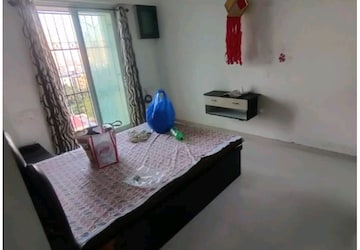 Bedroom in 2 BHK Apartment at Vijay Galaxy, Waghbil – for Rent