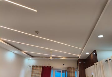 Living Room in 3.5 BHK Apartment at Prestige High Fields, Gachibowli – for Rent