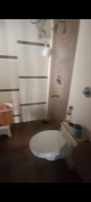 Bathroom in 1 BHK Apartment at Sanghvi Eco City Phase 3, Mira Road East – for Rent