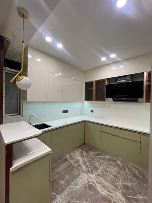 Kitchen in 4 BHK Builder Floor at Adani Samsara Vilasa, Sector 63 – for Sale