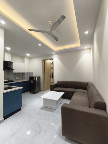 Living Room in 2 BHK Apartment at Freedom Fighters Enclave – for Rent