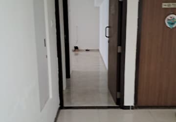 Building Lobby in 1 BHK Apartment at Lodha Amara, Kolshet Road – for Rent
