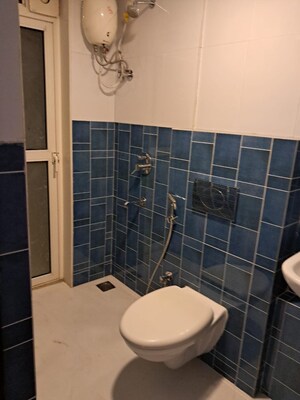 Bathroom in 1 BHK Apartment at Lodha Amara, Kolshet Road – for Rent