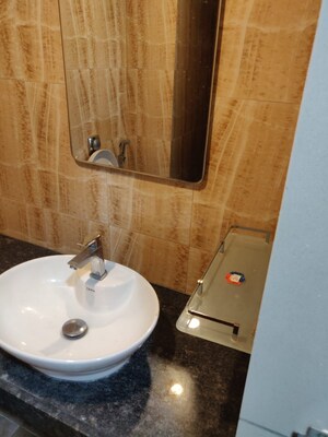 Bathroom in 1 BHK Apartment at Lodha Amara, Kolshet Road – for Rent