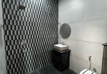 Attached Bathroom in 4 BHK Villa at Sunny Enclave – for Rent