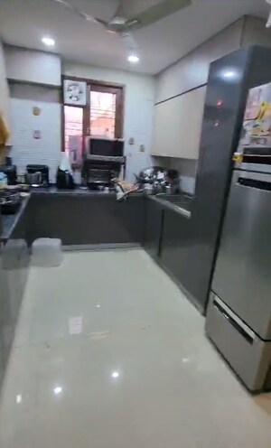 Kitchen in 3 BHK Builder Floor at Dwarika Raj Garden City, Raj Nagar Extension – for Sale