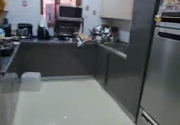 Kitchen in 3 BHK Builder Floor at Dwarika Raj Garden City, Raj Nagar Extension – for Sale