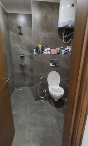 Bathroom in 3 BHK Builder Floor at Dwarika Raj Garden City, Raj Nagar Extension – for Sale