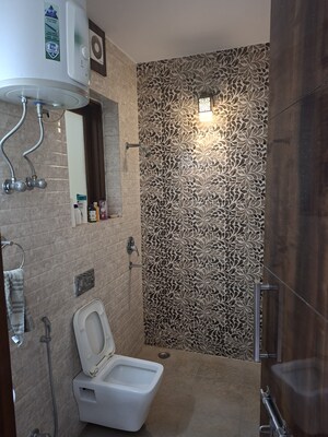 Bathroom in 2 BHK Builder Floor at Palam Vihar Residents Association, Palam Vihar – for Rent